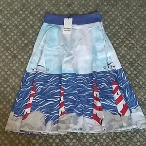 Unique Vintage A Line Skirt